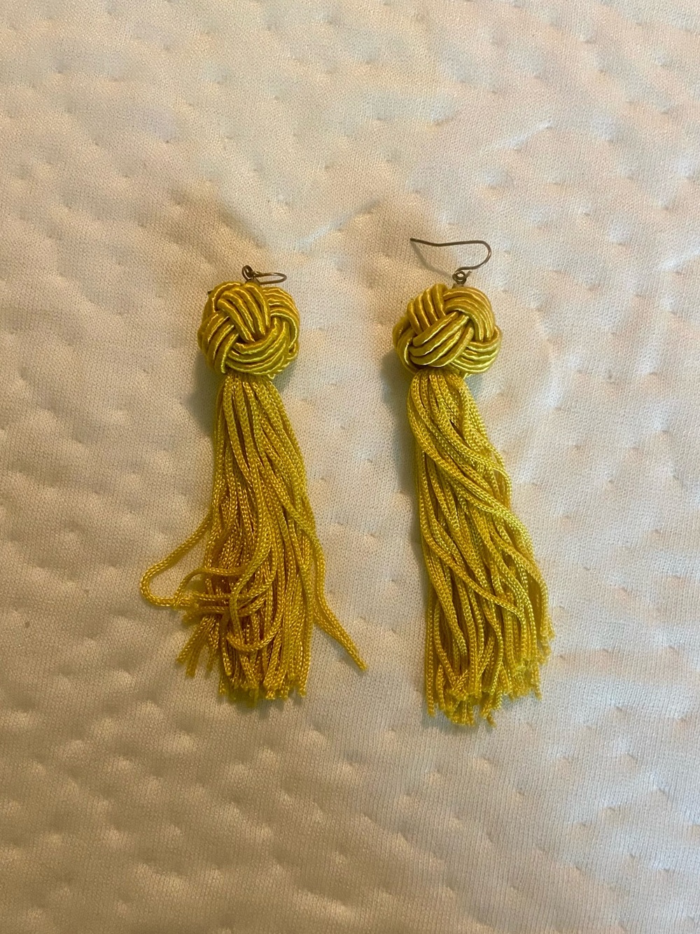 Tassel Knot Drop Earrings